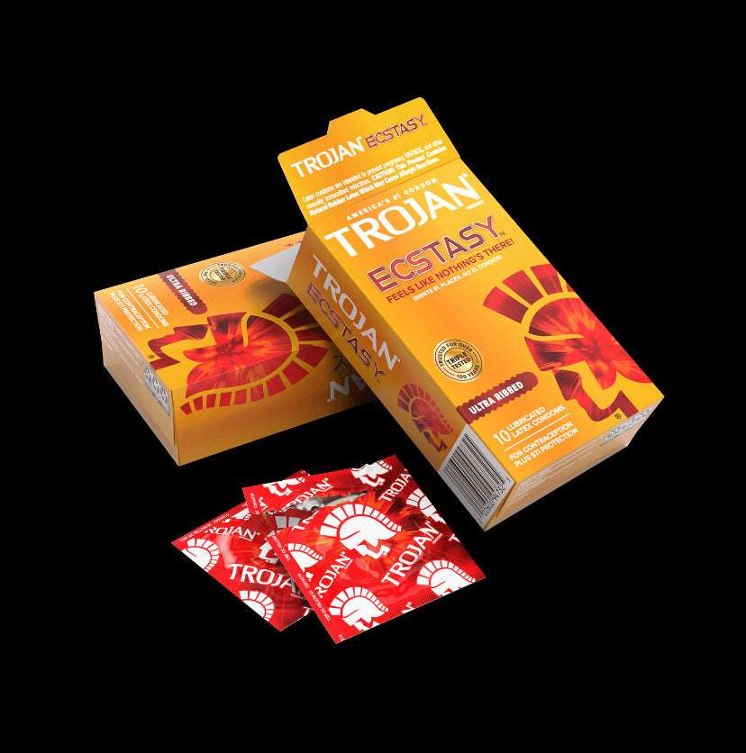 TROJAN ECSTASY ULTRA RIBBED