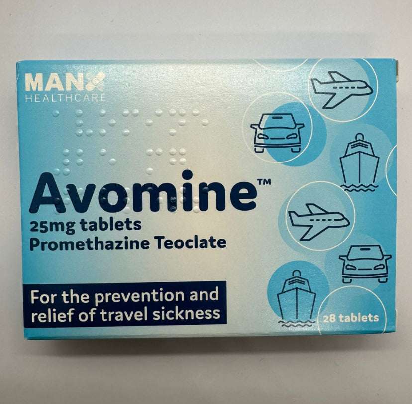 AVOMINE 25MG (PROMETHAZINE TEOCLATE)