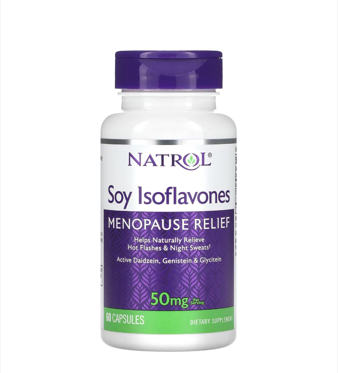 NATROL SOY ISOFLAVONES MENOPAUSE RELIEF
