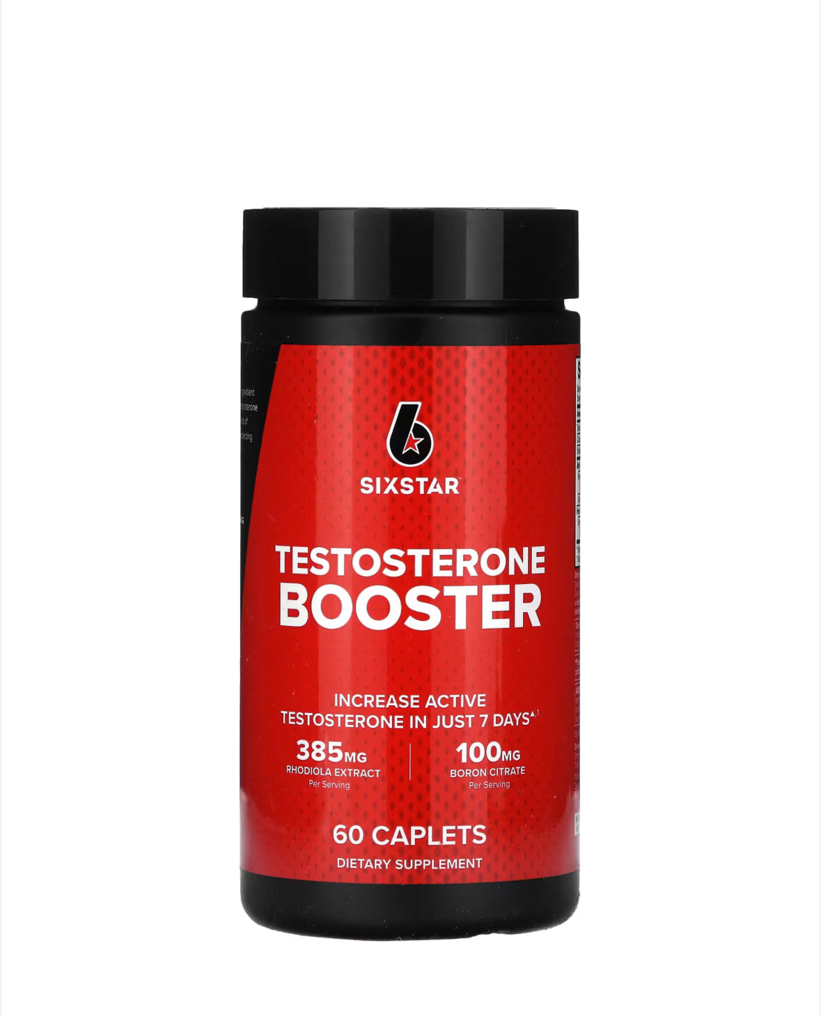 Pre-Order | Arrives in 5–10 Days –
SIX STAR TESTOSTERONE BOOSTER, 60 CAPLETS