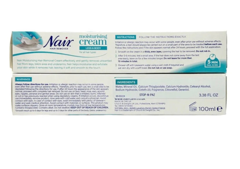 NAIR MOISTURIZING CREAM