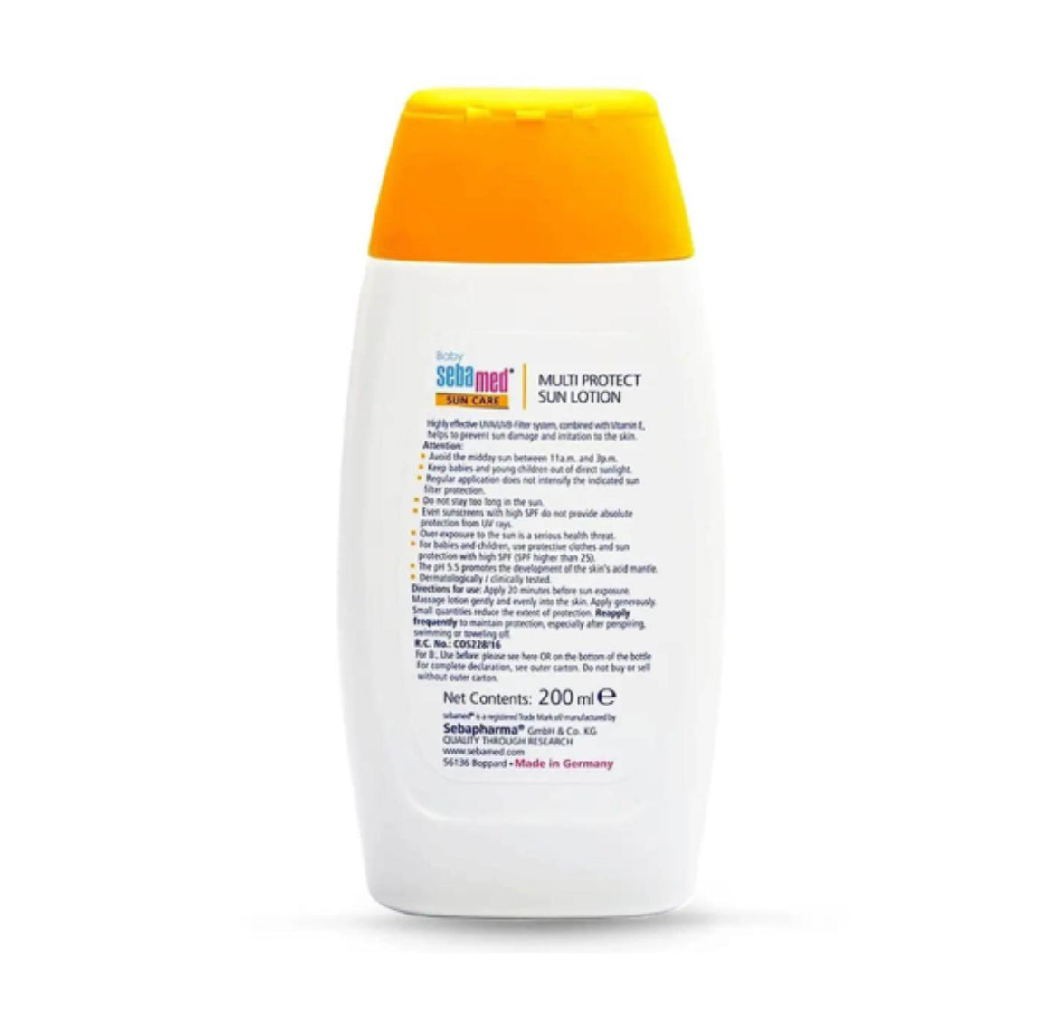 SEBAMED BABY MULTI PROTECT SUN LOTION SPF 50+