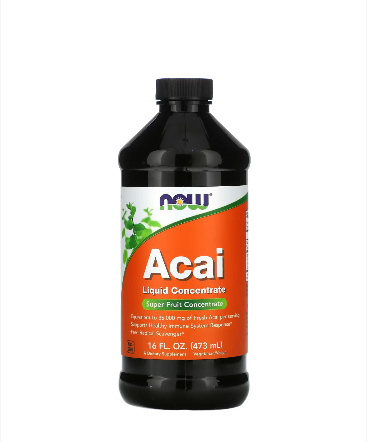 Pre-Order | Arrives in 5–10 Days – NOW ACAI LIQUID CONCENTRATE 473ML