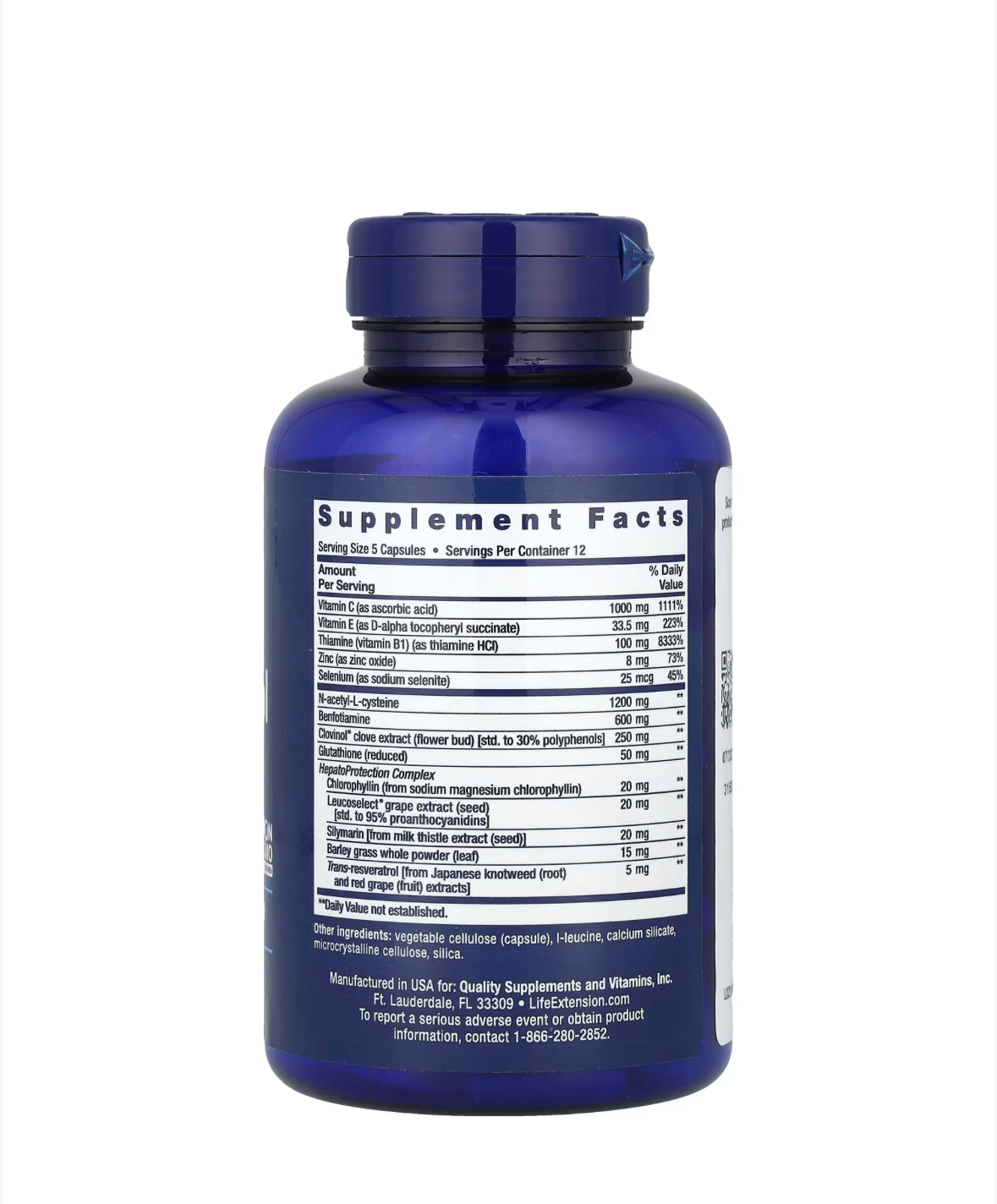 Pre-Order | Arrives in 5–10 Days –
LIFE EXTENSION ANTI-ALCOHOL COMPLEX