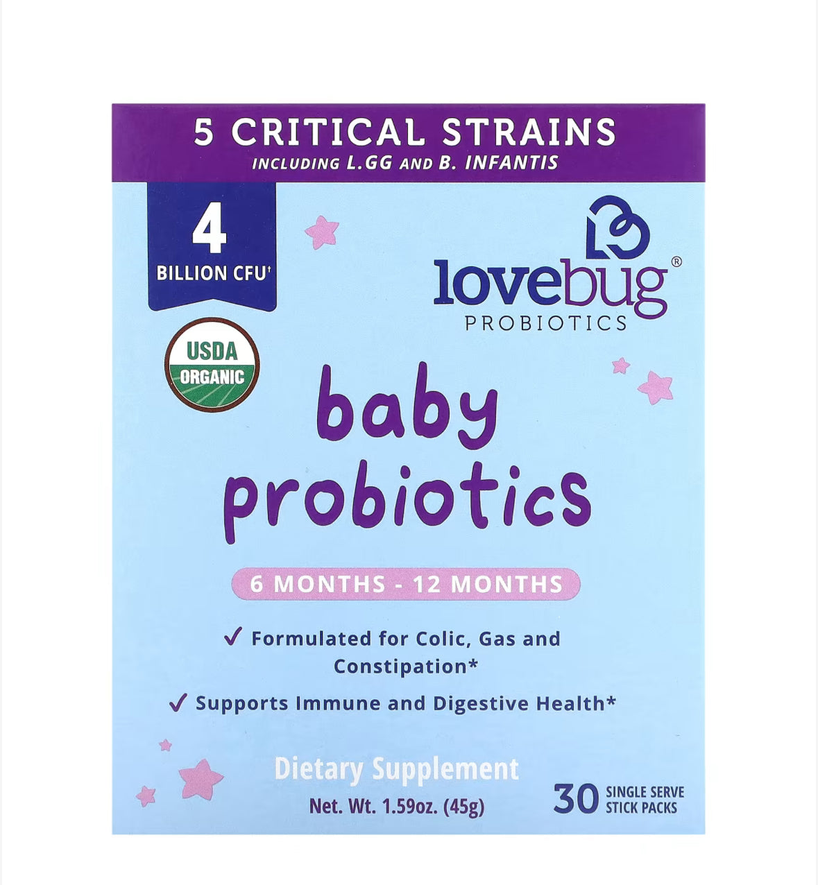 LOVEBUG BABY PROBIOTICS