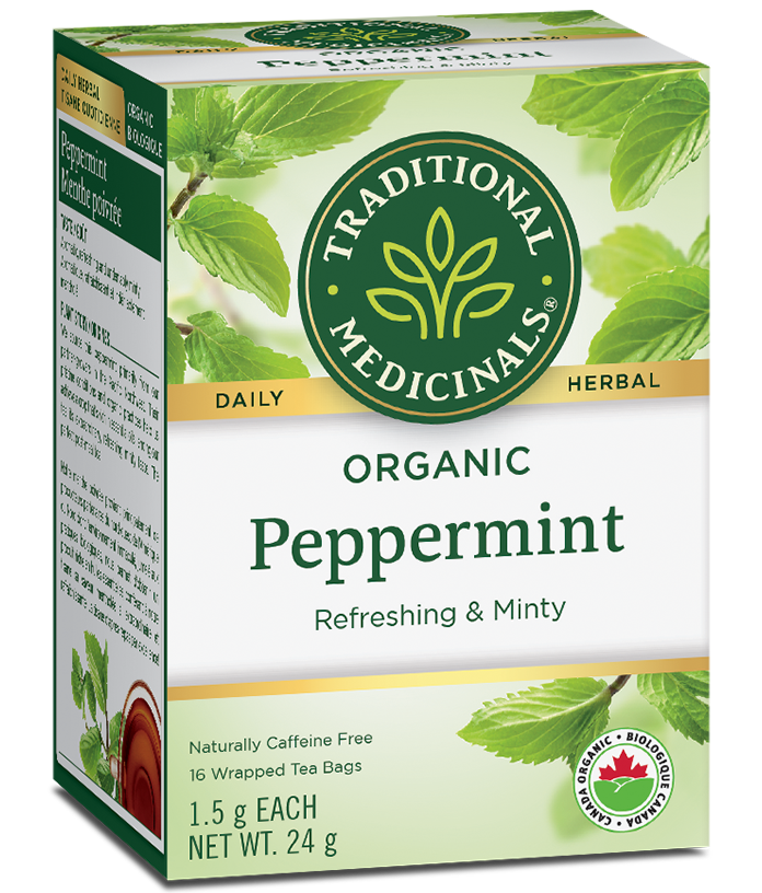 TRADITIONAL MEDICINALS ORGANIC PEPPERMINT