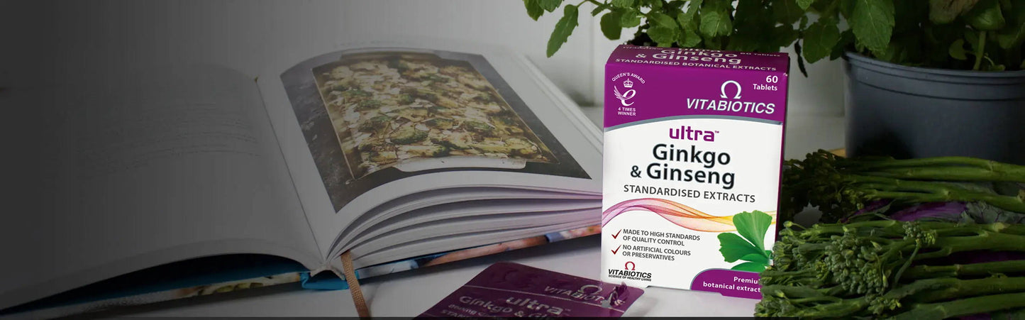 VITABIOTICS ULTRA GINKGO & GINSENG