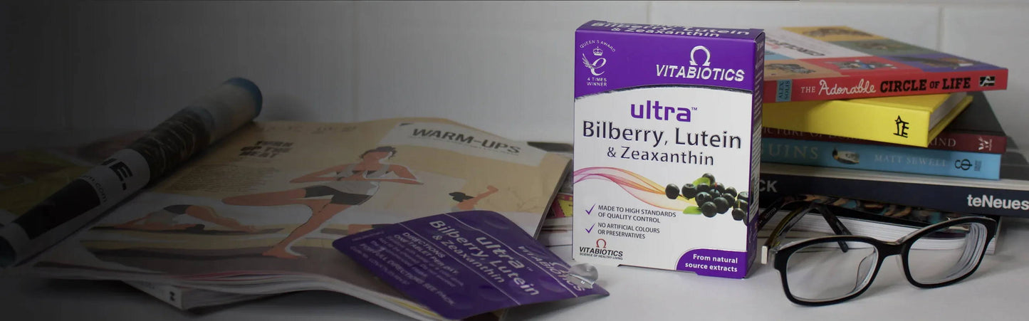 VITABIOTICS ULTRA BILBERRY, LUTEIN & ZEAXANTHIN