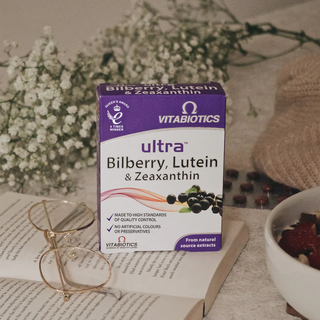 VITABIOTICS ULTRA BILBERRY, LUTEIN & ZEAXANTHIN