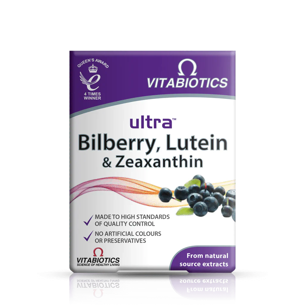 VITABIOTICS ULTRA BILBERRY, LUTEIN & ZEAXANTHIN