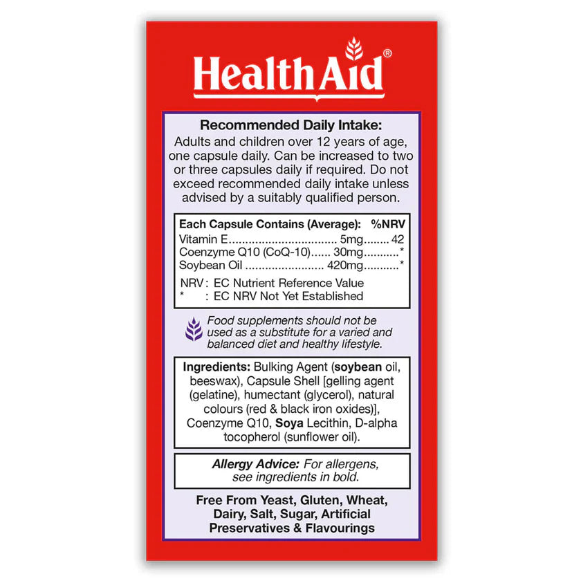 HEALTHAID CONERGY, 30 CAPSULES