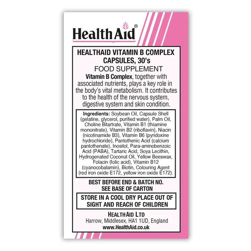 HEALTHAID B COMPLEX SUPREME, 90 CAPSULES