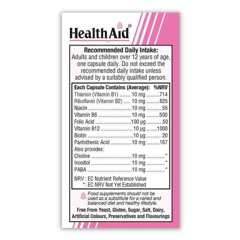 HEALTHAID B COMPLEX SUPREME, 90 CAPSULES
