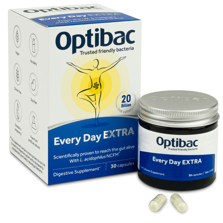 OPTIBAC EVERY DAY EXTRA, 30 CAPSULES