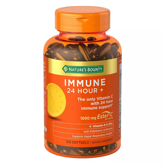 NATURE’S BOUNTY IMMUNE 24 HOUR+ 120 SOFTGELS