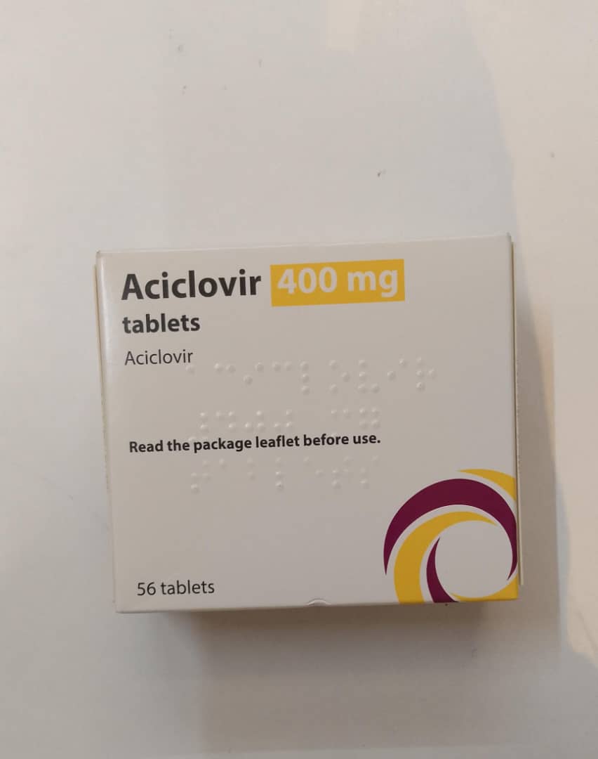 ACICLOVIR 400MG, 56 TABLETS