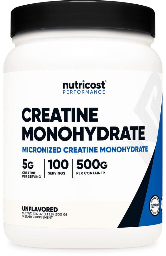 Pre-Order | Arrives in 5–10 Days – NUTRICOST CREATINE MONOHYDRATE
