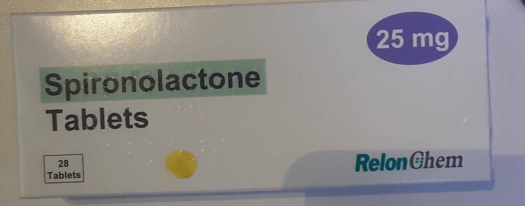 SPIRONOLACTONE 25MG TABLETS (RELONCHEM)