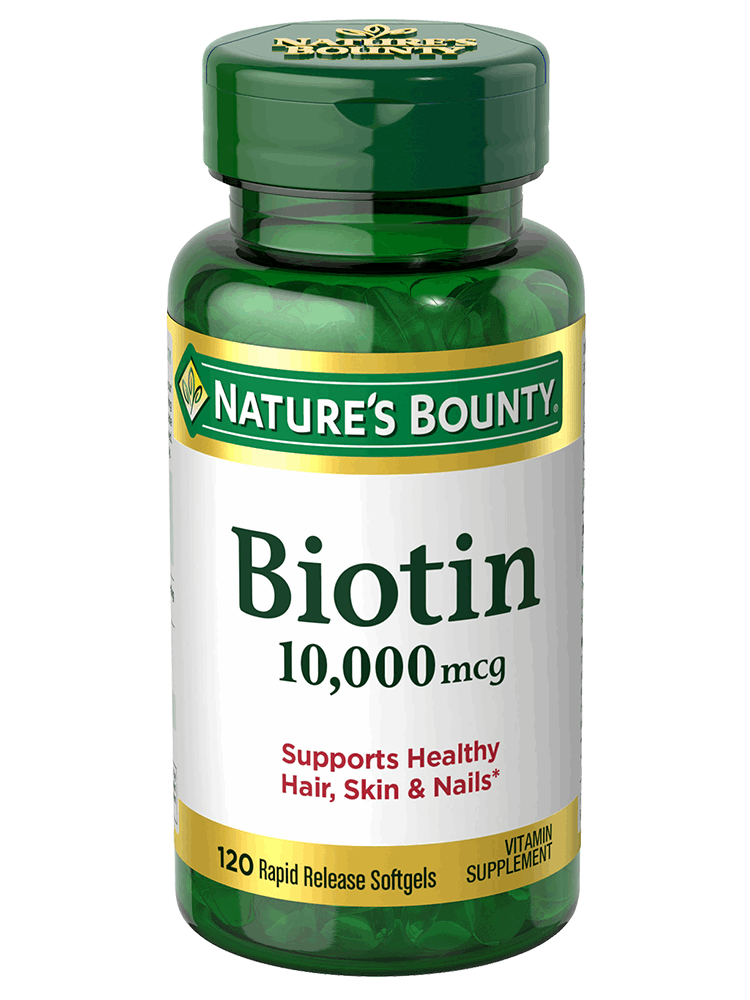 NATURE’S BOUNTY BIOTIN 10,000MCG