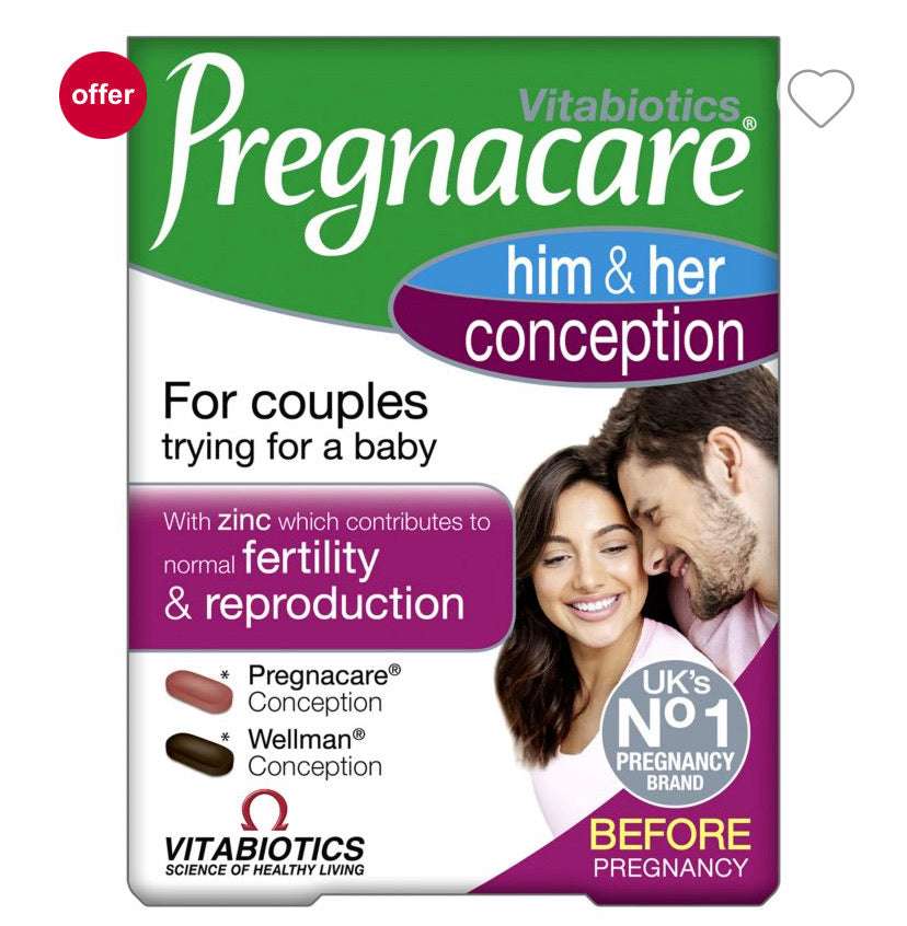 PREGNACARE HIM & HER CONCEPTION