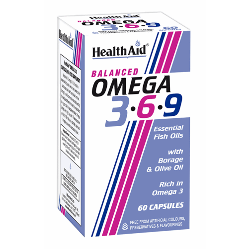 HEALTHAID OMEGA 3-6-9, 60 CAPSULES