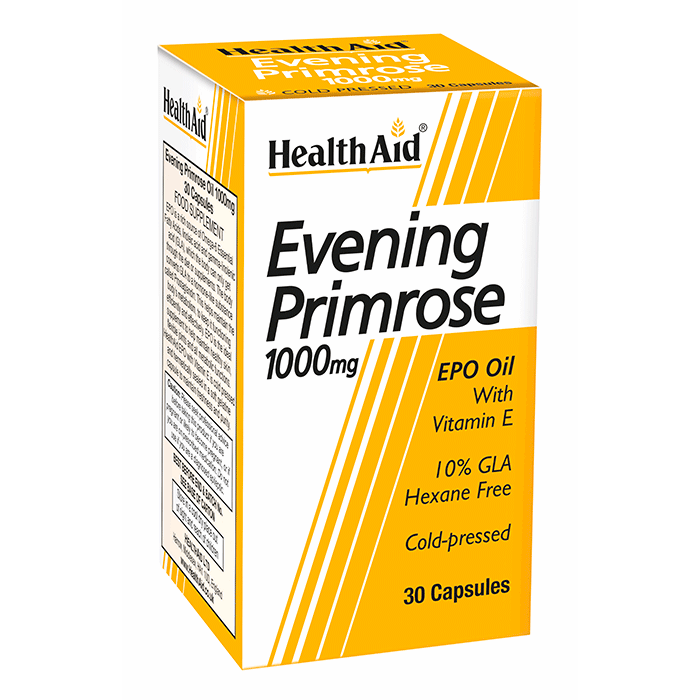 HEALTHAID EVENING PRIMROSE 1000MG