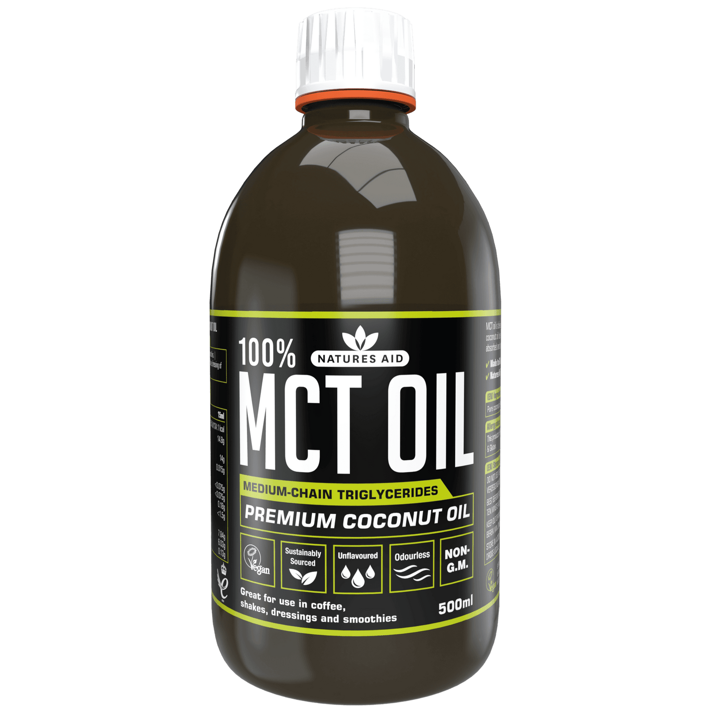 NATURES AID MCT OIL 500ML