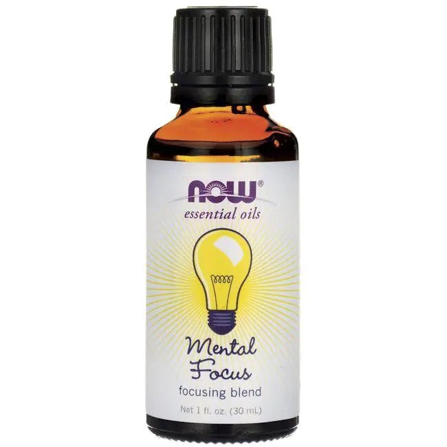 NOW FOODS MENTAL FOCUS FOCUSING BLEND ESSENTIAL OIL