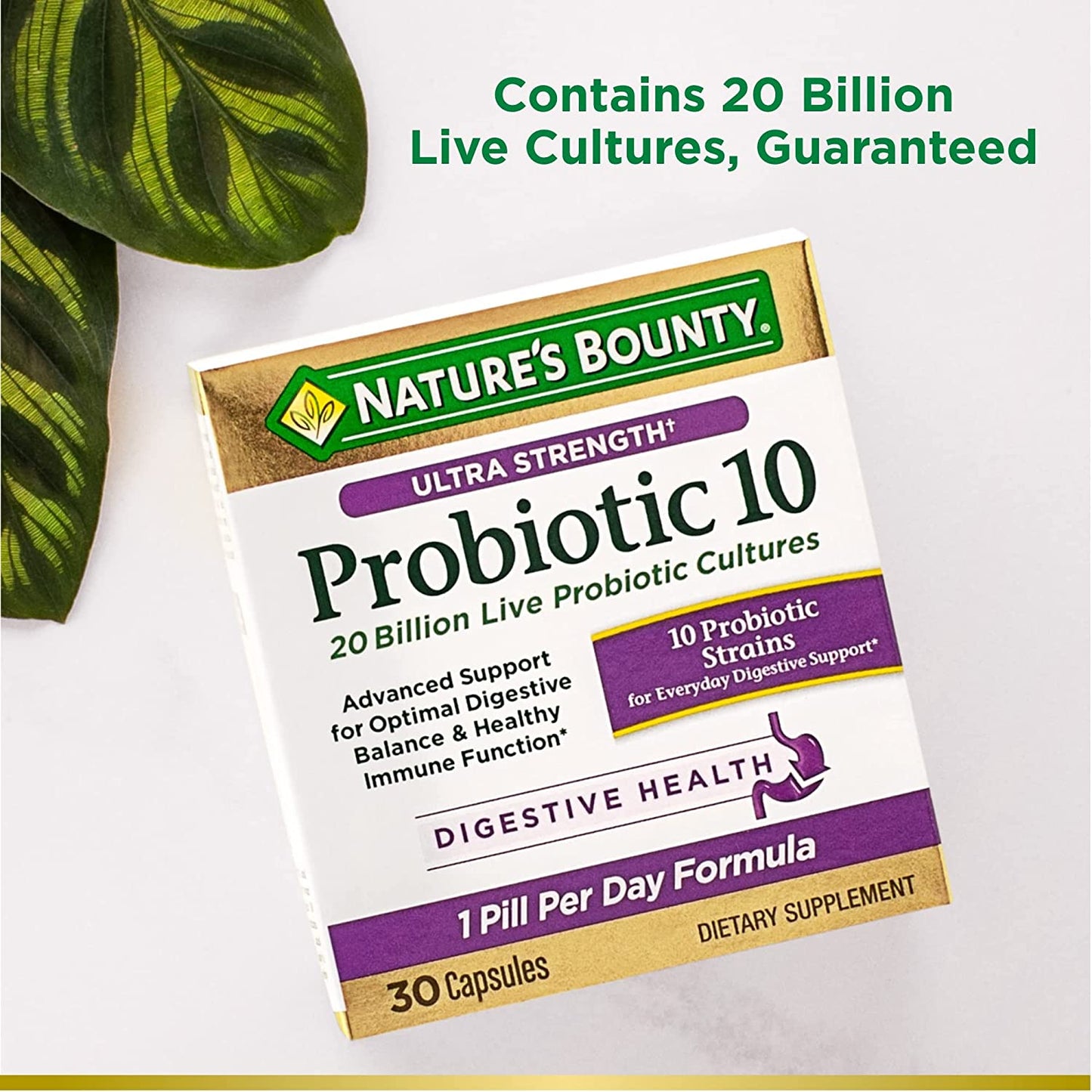 NATURE’S BOUNTY ULTRA STRENGTH PROBIOTIC 10