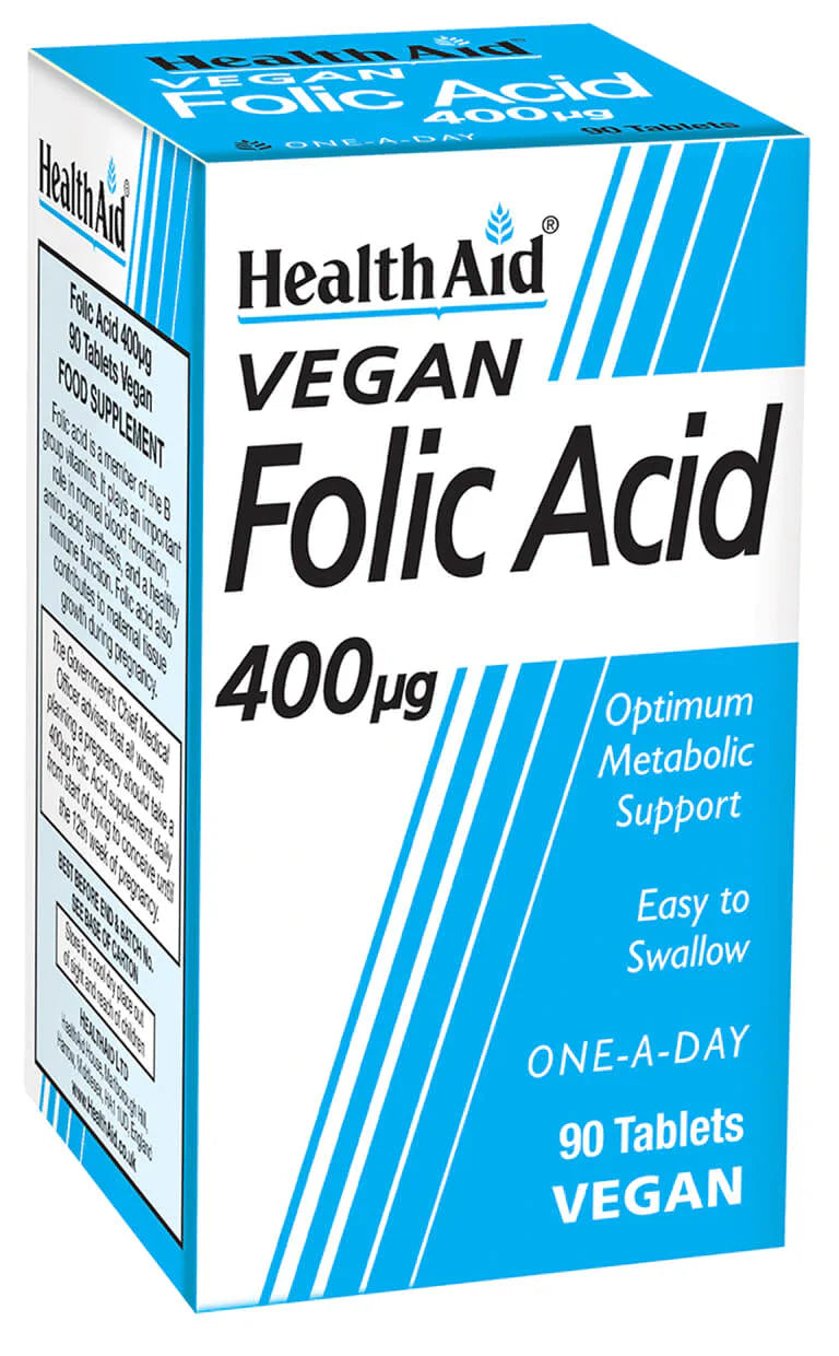 HEALTHAID FOLIC ACID 400μg