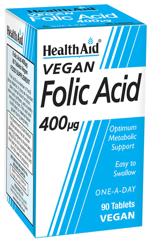 HEALTHAID FOLIC ACID 400μg