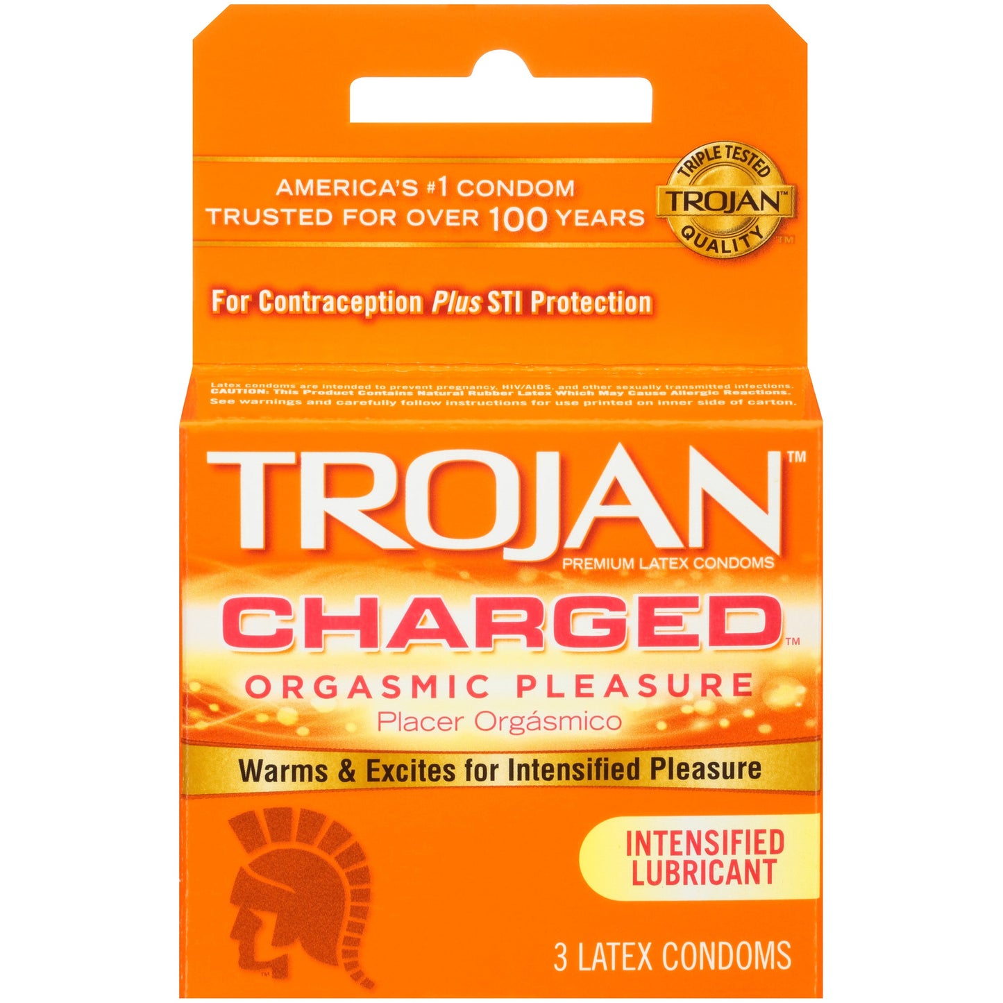 TROJAN, 3 CONDOMS