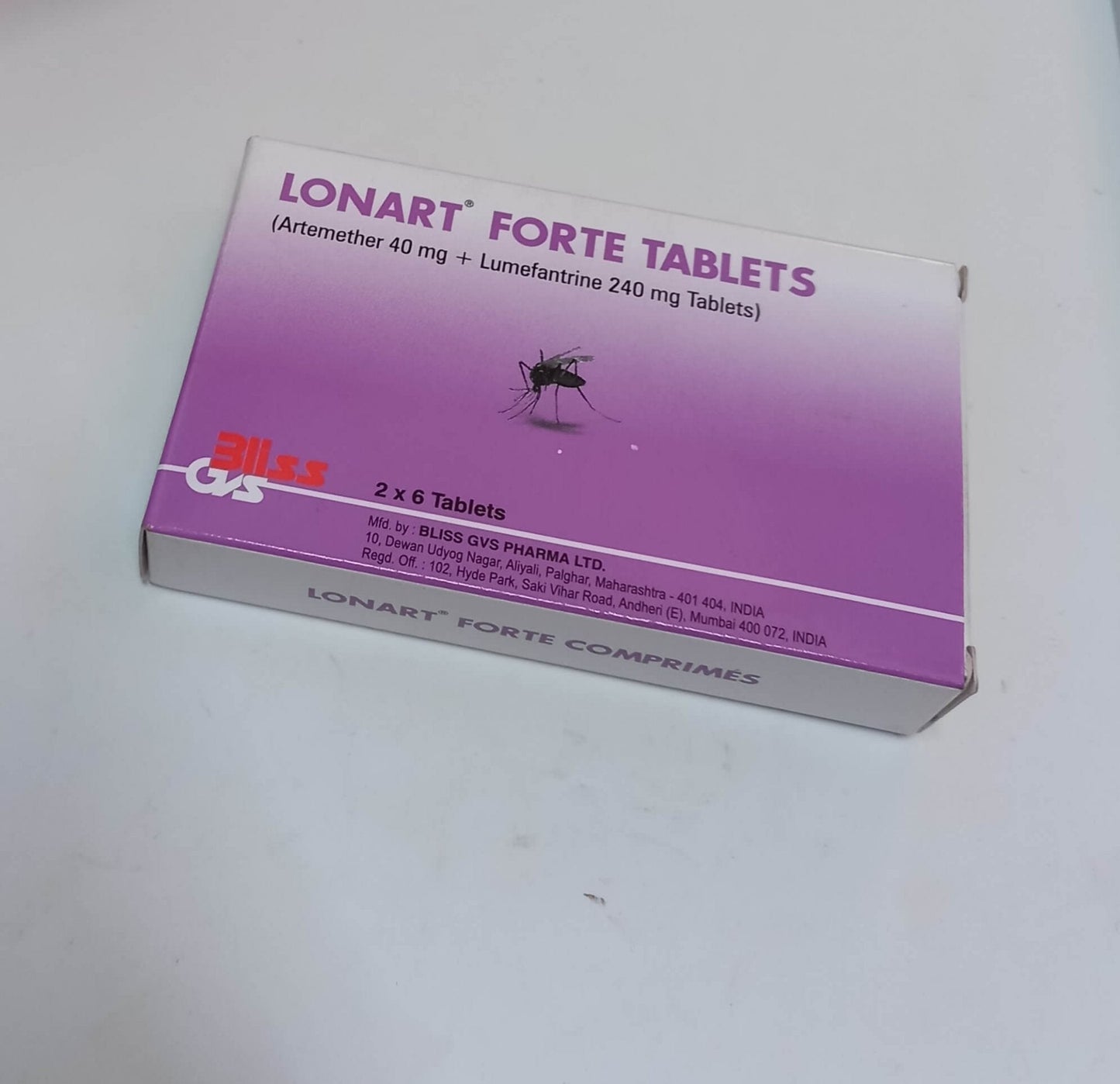 LONART FORTE 40/240MG TABLETS