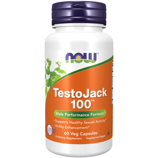 NOW TESTOJACK 100, 60 VEG. CAPSULES