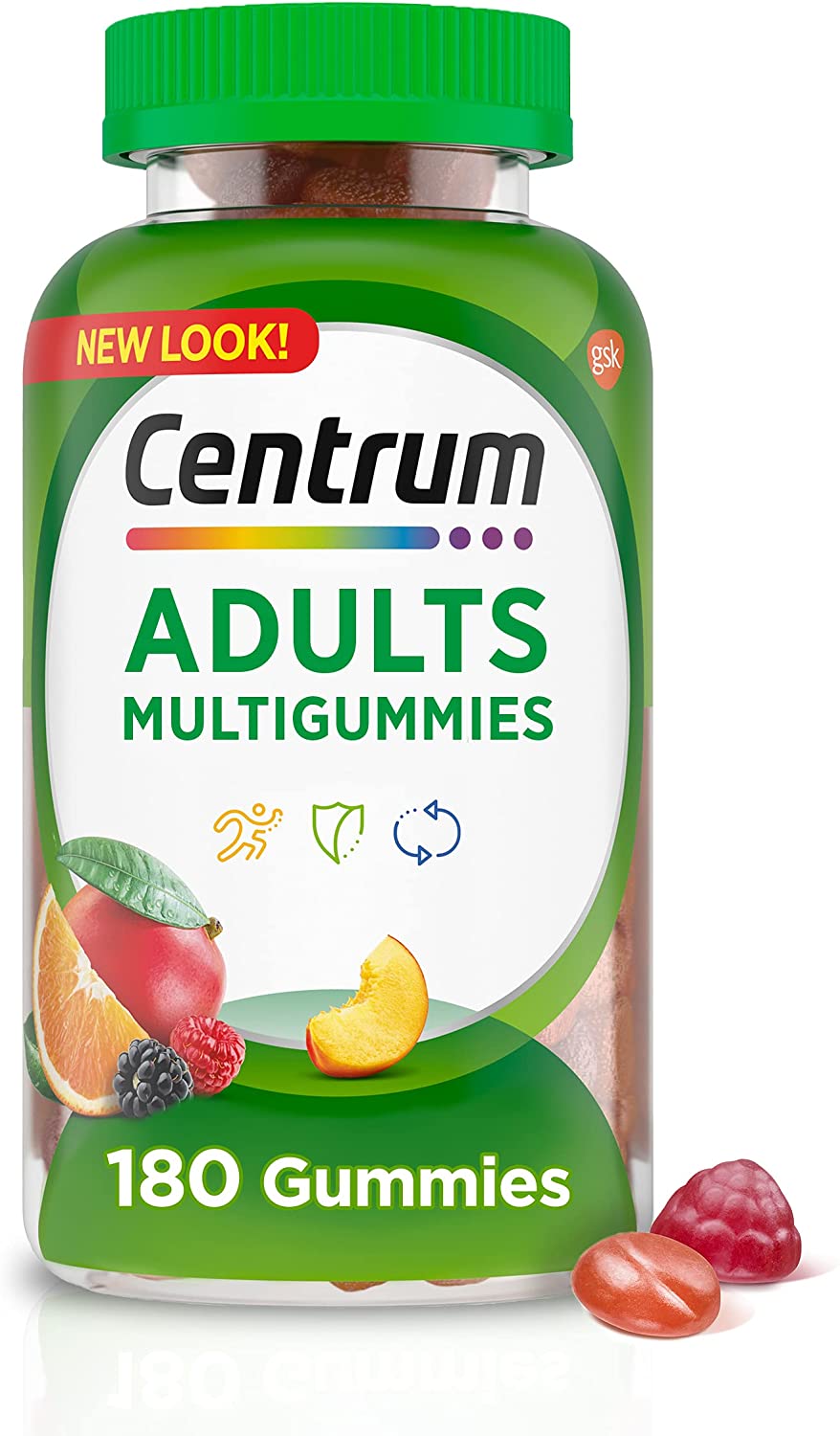 CENTRUM ADULTS MULTIGUMMIES, 180 GUMMIES