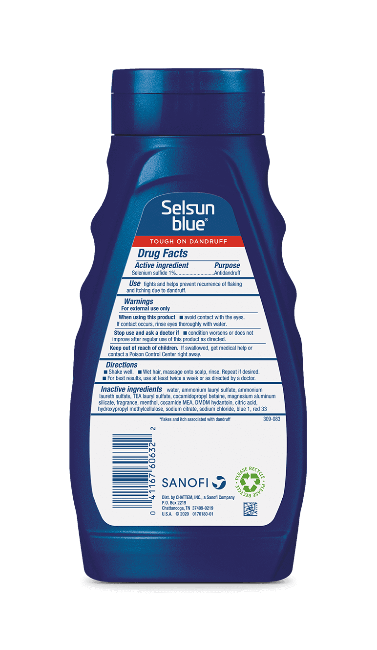 SELSUN BLUE ANTIDANDRUFF SHAMPOO 325ML