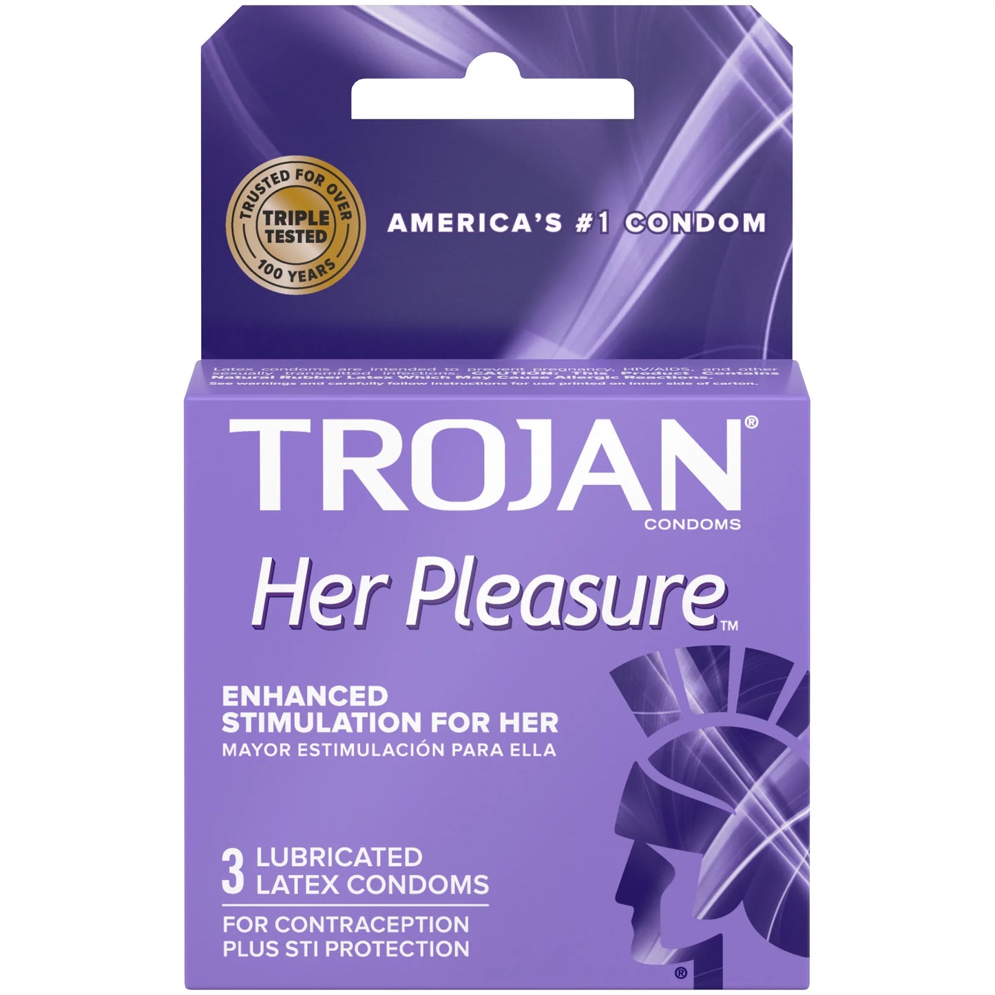 TROJAN, 3 CONDOMS