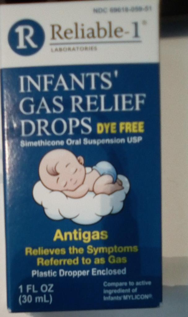 RELIABLE-1 INFANTS’ GAS RELIEF DROPS 30ML