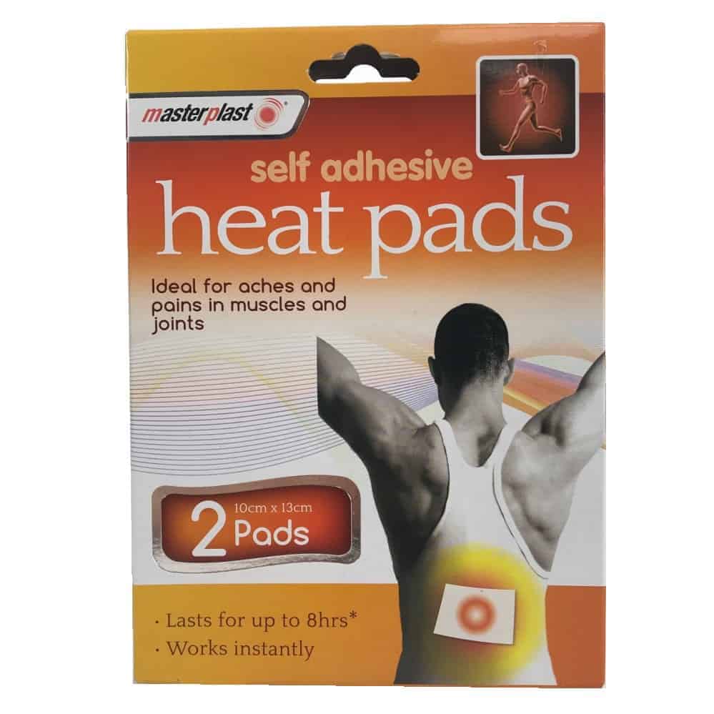 MASTERPLAST HEAT PADS, 2 PADS