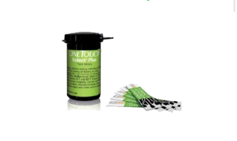 ONETOUCH SELECT PLUS TEST STRIPS - E-Pharmacy Ghana