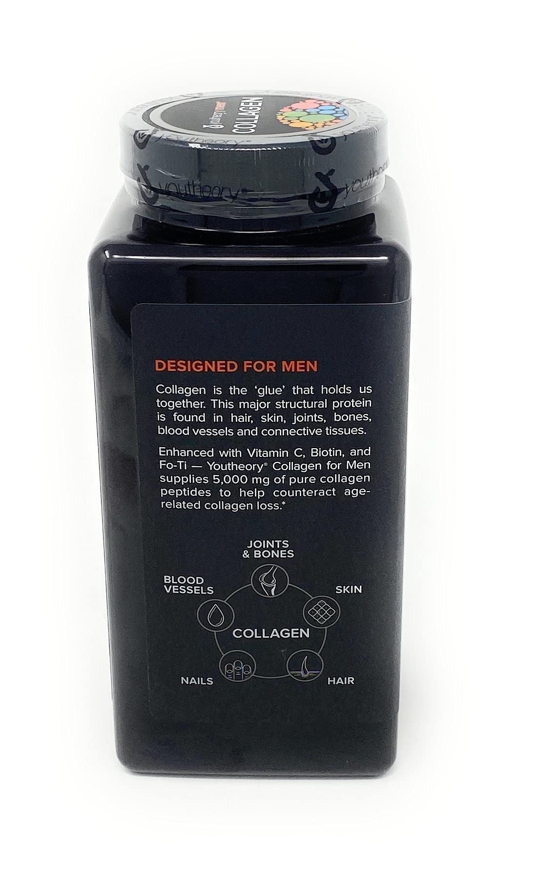 YOUTHEORY MEN COLLAGEN ADVANCED FORMULA, 390 TABLETS