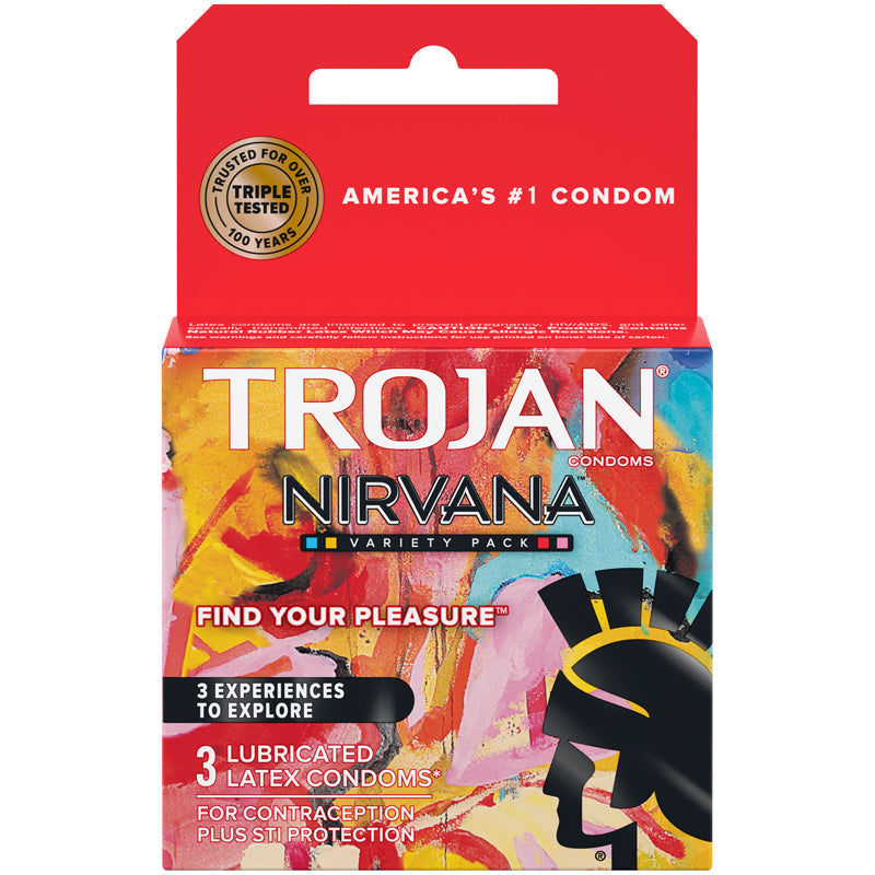 TROJAN, 3 CONDOMS