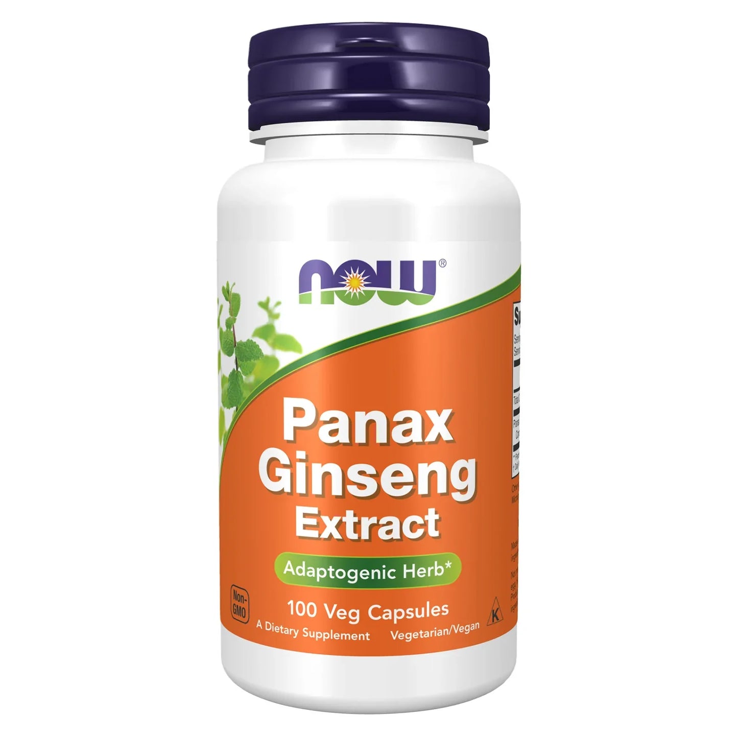 NOW PANAX GINSENG EXTRACT, 100 VEG CAPSULES