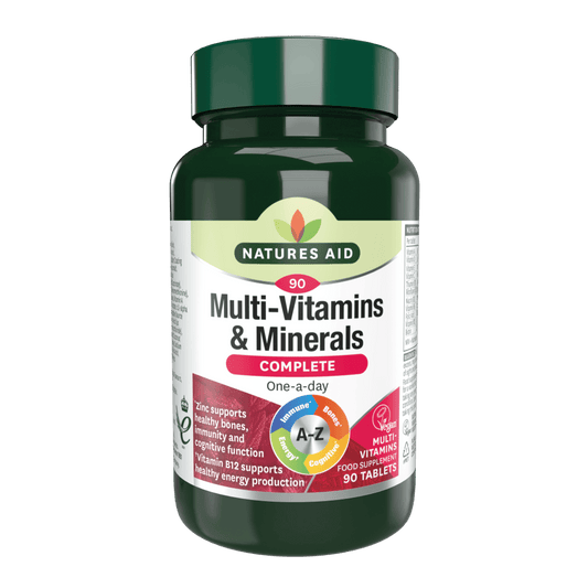 NATURES AID MULTI-VITAMINS & MINERALS