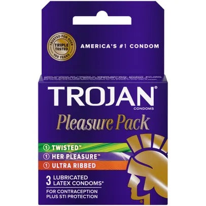TROJAN, 3 CONDOMS