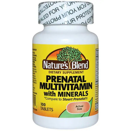 NATURE’S BLEND PRENATAL MULTIVITAMIN WITH MINERALS