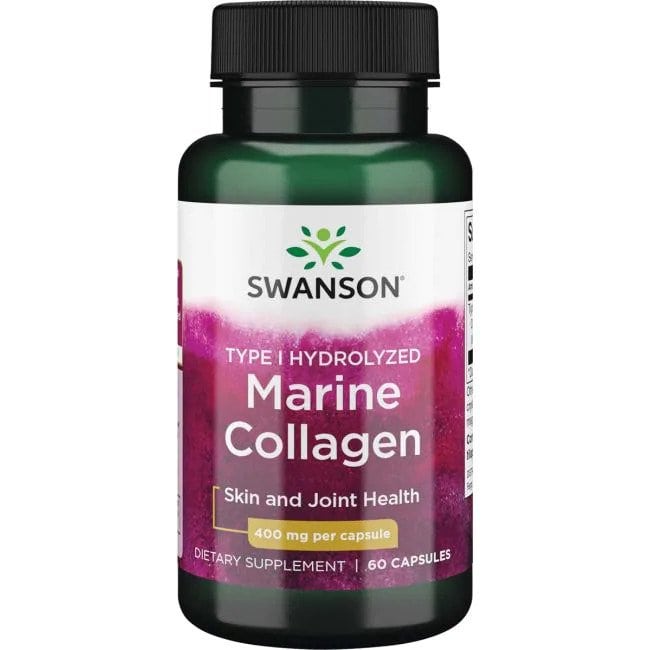 Pre-Order | Arrives in 5–10 Days – SWANSON MARINE COLLAGEN, 60 CAPSULES