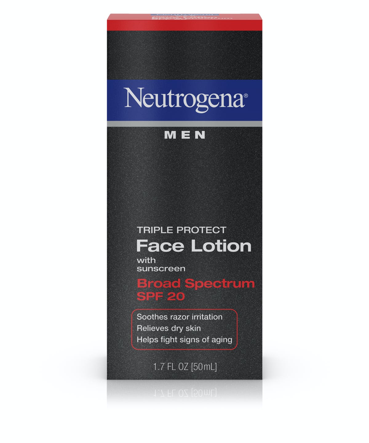 NEUTROGENA MEN FACE LOTION WITH SUNSCREEN SPF 20