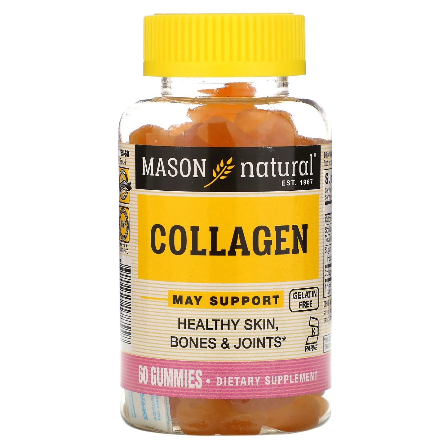 MASON NATURAL COLLAGEN, 60 GUMMIES