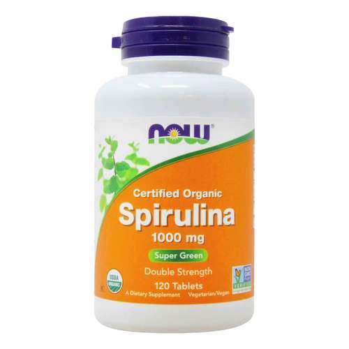 NOW SPIRULINA 1000MG, 120 TABLETS - E-Pharmacy Ghana